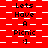 Red background with white checkered pattern and repeated text "Lets Have A Picnic :)" in black pixelated font.