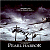 Pixelated landscape with dark clouds, palm trees, and a body of water under a bright sky, with text at the bottom.