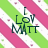 Pixelated icon with diagonal green and pink stripes on white background, featuring dark green text reading "LOVE MATT" in blocky font.