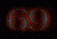 Animated sequence of stylized '69' numerals with shifting red-orange glow effects against black background.