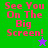 Pixelated text "See You On The Big Screen!" appears on green and purple backgrounds with star symbols changing color between frames.