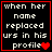 Four identical black square with red borders display white pixelated text reading 'when her name replaced urs in his profile' and a single red heart symbol