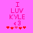 Pixelated pink text on bright pink background with red and light pink hearts below, showing animation change in heart colors.