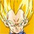 Pixelated figure with spiky yellow hair, raised arms, and a white shirt against a bright yellow background.