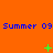 A static orange background displays blue text and green pixelated symbols in a pattern