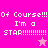 Pixelated text and star symbols on pink backgrounds with color variations between