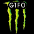 Green claw marks on black background with white and red text reading GTFO GET THE FUCK OUT.