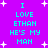 A static image with a bright purple background featuring cyan text and white star shapes.