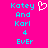 Cyan text on bright pink background with a white pixelated heart symbol above the right of text