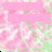 Animated pink and green patterned background with repeated text elements cycling through 'STOP BEING' and 'amazing' in white pixelated font on pink rectangular bars.