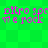 Green background with repeating diamond pattern and pink text reading 'nitro spe we rock' in two , repeated across the image