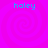 Four identical cyan text labels reading 'haley' on a bright magenta background with subtle spiral patterns.