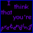 Pixelated text in purple and blue on black background with a gray section, displaying phrases about pretending and revolution