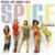 A 50x50 pixel animated contact sheet showing two frames of a Spice Girls-themed buddy icon with text and group figures on yellow background.