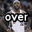 Pixelated image of a person in white sports attire with text overlay reading 'over rated' across the center.