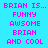 Pixelated text on four colored backgrounds: cyan, red, purple, and gray with pink lettering.