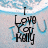 Pixelated text reads "I Love You Baby" over a light blue and white gradient background with subtle horizontal lines.