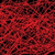 Red textured background with black speckles transitions to grayscale image of two people lying down, one holding the other's head.