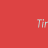 A 4x3 contact sheet of animated frames showing a red background with white pixelated text that reads "Tir Time Time to dance" and repeated "dance" text across multiple frames.