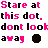 Pixelated text and symbols in pink, black, and white with two distinct animation states showing color inversion on the left side of each frame.