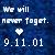 Static pixel art displays text and a heart symbol on a blue background with white lettering.