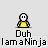 Pixel art animation of two figures: a yellow-shirted character and a dark-armored figure, with repeated text below each frame.