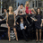 A pixelated group photo of people in dark clothing with text reading "My Life is 100% GOSSIP GIRL" on a black background.