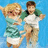 Two pixelated figures in mid-jump against a blue background, with text overlays reading "like duh" and "TROYPAY 4EVER!"