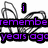 A static image with six text blocks in various colors over a white background, each with a black outline and pink heart accents.