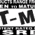 Static black-and-white icon featuring large bold letters T-M with a hyphen, surrounded by pixelated text and symbols in the top and bottom borders.