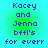Blue pixelated text on a cyan-to-green gradient background, repeated in two identical vertical with no visible animation changes