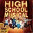 Pixelated image shows 'HIGH SCHOOL MUSICAL' text over a group of people in casual clothing with blurred background elements.