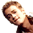 Static 48x48 pixel icon showing a close-up of a person's face with closed eyes and light brown hair, rendered in low-resolution pixel art style against white background.