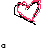 Six heart-shaped outlines in various colors with black borders, each paired with a name below.