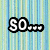 Pixelated text on a striped background with partial phrases and a gray rectangle.