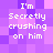 Pixelated text on a purple gradient background with four identical text blocks arranged in a