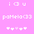Pixelated pink background with white text and symbols arranged in two identical vertical , each containing three of text and symbols