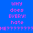 Pixelated text in pink on blue, purple, and red backgrounds arranged in a with repeated phrases
