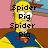 Pixelated image of a yellow-skinned character in a blue and red outfit with text overlays changing across frames.