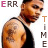 A four- shows a person in a black tank top with visible tattoos, surrounded by text elements that change color and position