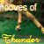 A pixelated animated image shows a horse's head and neck with text reading 'mules of gold' in yellow script, against a green background.