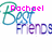Animated icon displays 'Best Friends' text with changing names above, showing sequential transitions between different name labels.