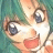 A pixelated anime-style character face with teal hair and wide eyes on the left, next to a black background with white text "Anime IM" above smaller text "COM" on the right.