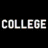 six distinct pixelated icons: a black background with white 'COLLEGE' text, green shield emblem, pink and green dinosaurs with heart bubbles, blue peace sign, yellow-purple stripes, and two figures in brown and blue clothing