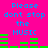 Bright pink background with blue text reading "Please dont stop the MUSIC" and green audio equalizer bars in two vertical
