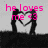 Silhouette of two figures forming a heart shape with arms, overlaid with pink text expressing romantic uncertainty across three