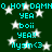 Dark green background with white stars and cyan text repeating 'O HOT DAMHO HOT DAMH', 'YEA', 'boii', 'YEA!!', 'ilysm<3' in a pattern
