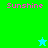 Pixelated 'Sunshine' text in pink appears on four colored backgrounds with a star icon changing color between frames.