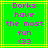 Green background with yellow lines and pink pixelated text reading "Dorks have the most fun <33" in two identical