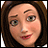 A 48x48 pixel buddy icon split into two frames showing a cartoon character and the text "BEE MOVIE" in bold yellow-orange letters.